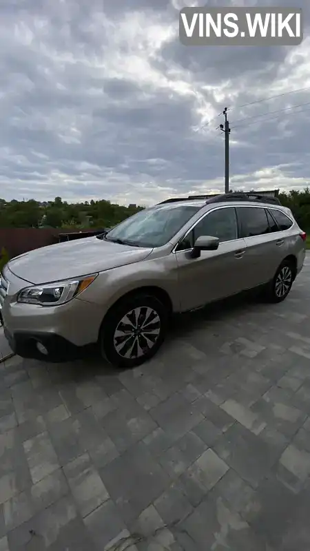 Универсал Subaru Outback 2016 2.5 л. Вариатор обл. Полтавская, Полтава - Фото 1/16