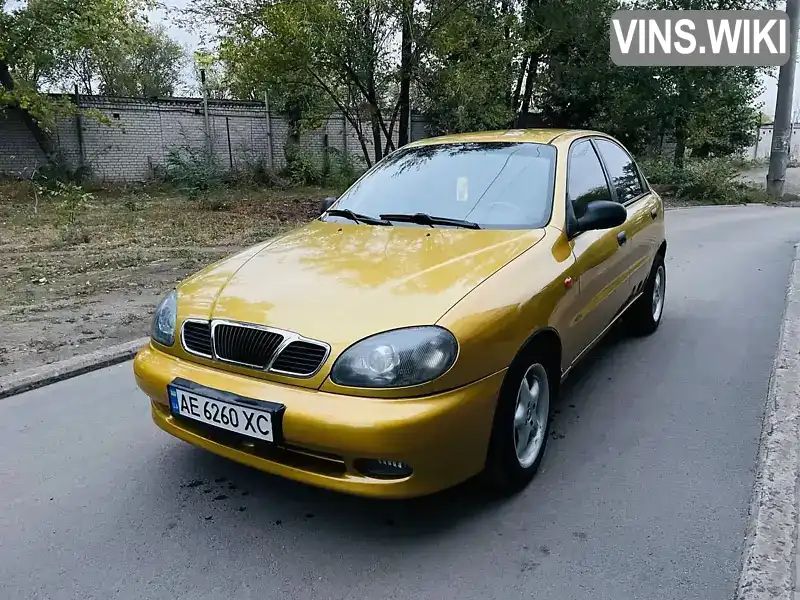 Хетчбек Daewoo Lanos 2002 1.6 л. Ручна / Механіка обл. Дніпропетровська, Синельникове - Фото 1/12