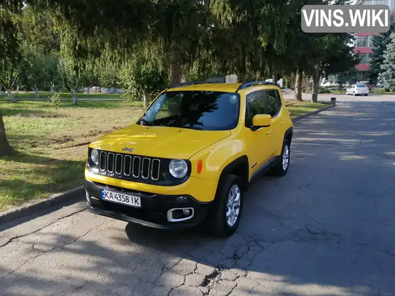 Позашляховик / Кросовер Jeep Renegade 2016 2.36 л. Автомат обл. Київська, Біла Церква - Фото 1/9