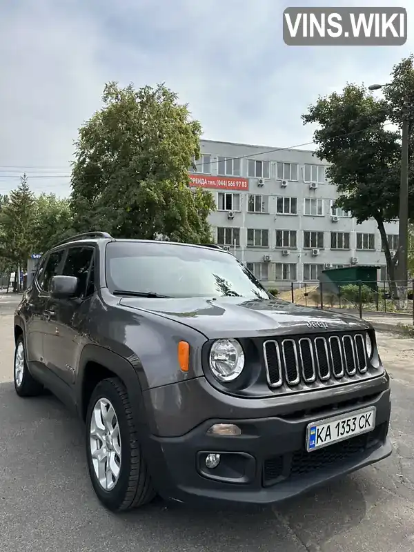 Позашляховик / Кросовер Jeep Renegade 2018 2.36 л. Автомат обл. Київська, Київ - Фото 1/16