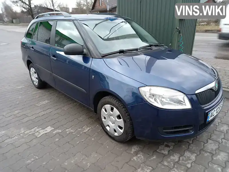 Універсал Skoda Fabia 2008 1.39 л. Ручна / Механіка обл. Волинська, location.city.volodymyr - Фото 1/6