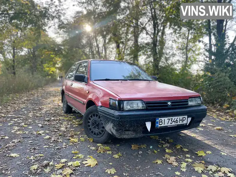 Хетчбек Nissan Sunny 1989 1.39 л. Ручна / Механіка обл. Полтавська, Глобине - Фото 1/8