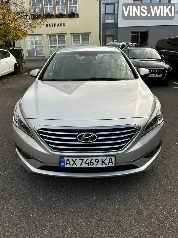 Седан Hyundai Sonata 2015 2.36 л. Автомат обл. Чернівецька, Чернівці - Фото 1/7