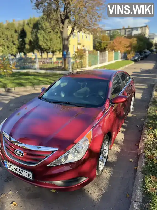 Седан Hyundai Sonata 2014 2.36 л. Автомат обл. Львівська, Червоноград - Фото 1/16