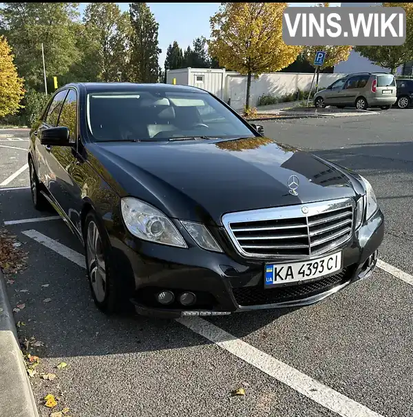 Седан Mercedes-Benz E-Class 2010 2.14 л. Ручна / Механіка обл. Закарпатська, Тячів - Фото 1/21