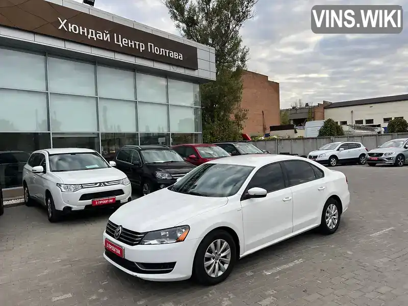 Седан Volkswagen Passat 2014 1.8 л. Автомат обл. Полтавська, Полтава - Фото 1/16