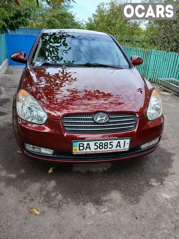 Седан Hyundai Accent 2008 1.4 л. Ручна / Механіка обл. Кіровоградська, Кропивницький (Кіровоград) - Фото 1/21