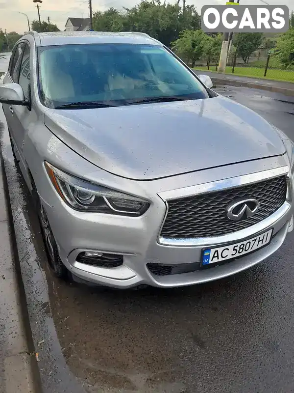 Позашляховик / Кросовер Infiniti QX60 2017 3.5 л. Автомат обл. Волинська, Луцьк - Фото 1/7