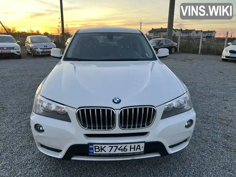 Позашляховик / Кросовер BMW X3 2014 2 л. Автомат обл. Рівненська, Рівне - Фото 1/8