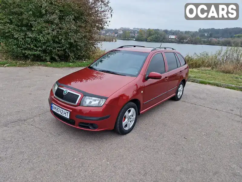 Універсал Skoda Fabia 2006 1.39 л. Ручна / Механіка обл. Житомирська, Бердичів - Фото 1/21