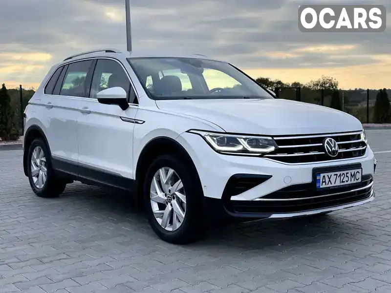 Позашляховик / Кросовер Volkswagen Tiguan 2021 1.98 л. Автомат обл. Хмельницька, Кам'янець-Подільський - Фото 1/21