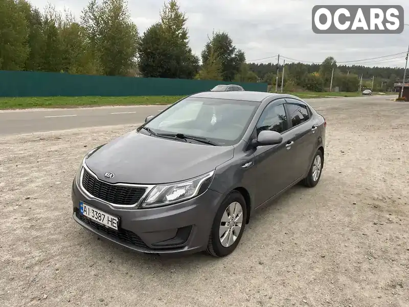 Седан Kia Rio 2013 1.4 л. Автомат обл. Київська, Бровари - Фото 1/5