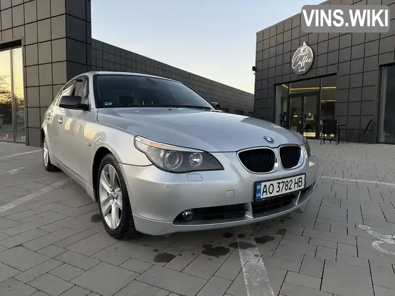 Седан BMW 5 Series 2005 3 л. Автомат обл. Закарпатська, Тячів - Фото 1/21