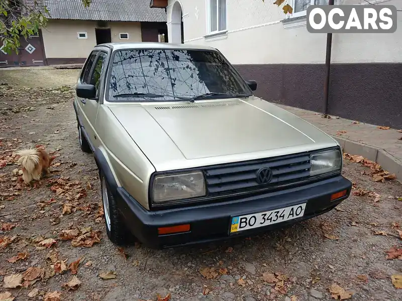 Седан Volkswagen Jetta 1989 1.6 л. Ручна / Механіка обл. Тернопільська, Монастириська - Фото 1/21