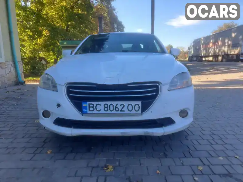 Седан Peugeot 301 2013 1.56 л. Ручна / Механіка обл. Миколаївська, Миколаїв - Фото 1/9