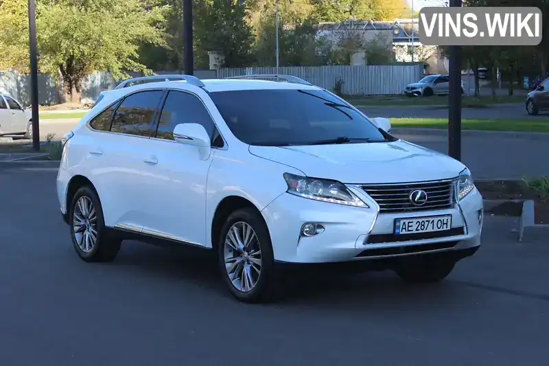 Позашляховик / Кросовер Lexus RX 2013 3.46 л. Автомат обл. Дніпропетровська, Дніпро (Дніпропетровськ) - Фото 1/21