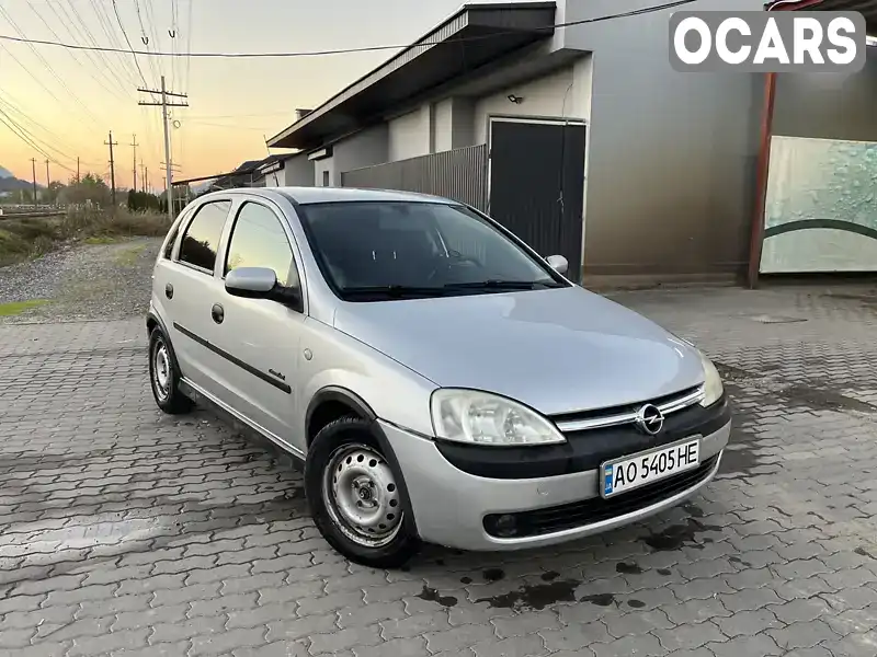 Хетчбек Opel Corsa 2002 1.69 л. Ручна / Механіка обл. Закарпатська, Хуст - Фото 1/14