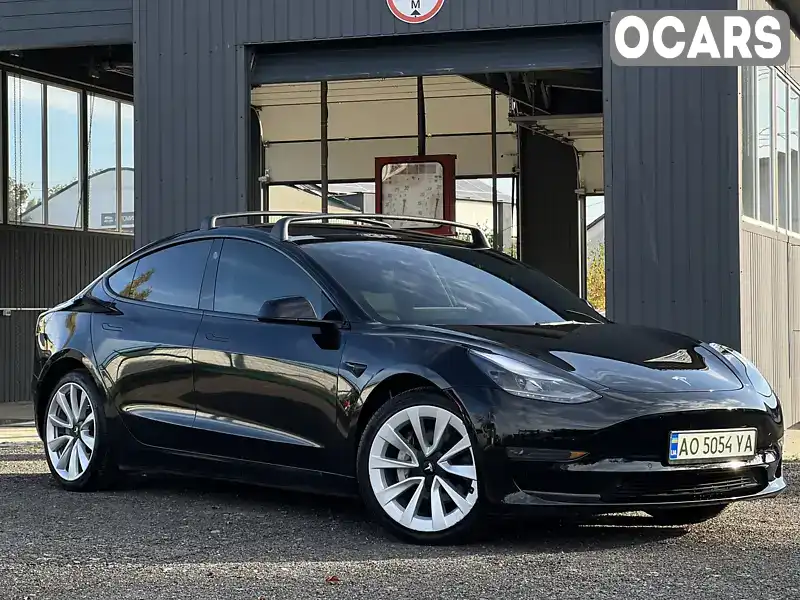 Седан Tesla Model 3 2021 null_content л. Автомат обл. Закарпатська, Ужгород - Фото 1/21