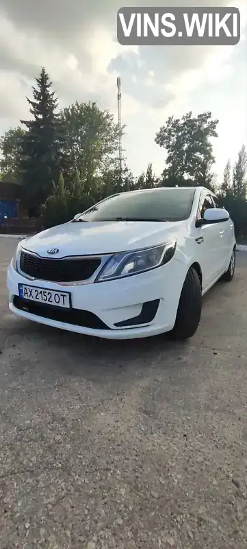 Седан Kia Rio 2013 1.4 л. Ручна / Механіка обл. Харківська, Харків - Фото 1/9