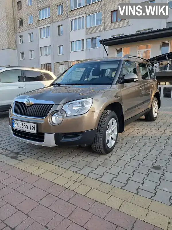 Позашляховик / Кросовер Skoda Yeti 2012 1.2 л. Ручна / Механіка обл. Рівненська, Дубно - Фото 1/21