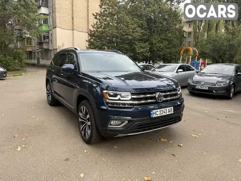 Внедорожник / Кроссовер Volkswagen Atlas 2019 3.6 л. Автомат обл. Киевская, Киев - Фото 1/21