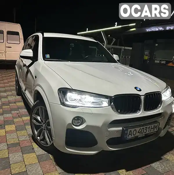 Внедорожник / Кроссовер BMW X3 2017 2 л. Автомат обл. Закарпатская, Ужгород - Фото 1/5