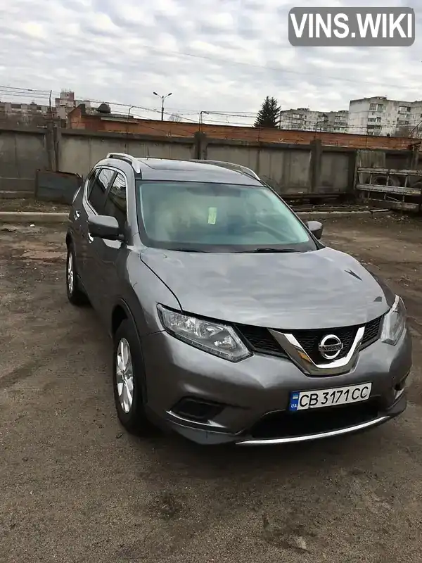 Позашляховик / Кросовер Nissan Rogue 2016 2.5 л. Автомат обл. Чернігівська, Чернігів - Фото 1/8