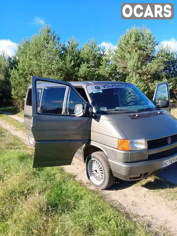 Мінівен Volkswagen Transporter 1994 2.4 л. Ручна / Механіка обл. Львівська, location.city.velyki_mosty - Фото 1/13