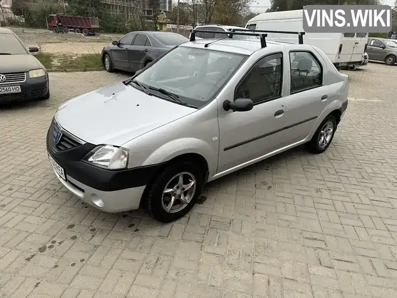 Седан Dacia Logan 2007 1.39 л. Ручна / Механіка обл. Чернівецька, Чернівці - Фото 1/21