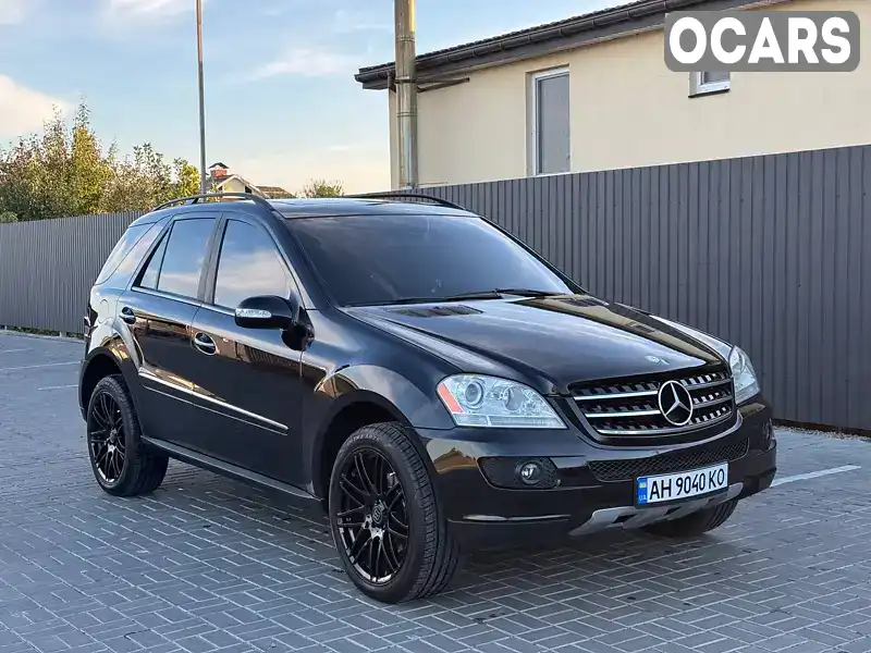 Внедорожник / Кроссовер Mercedes-Benz M-Class 2007 3.5 л. Автомат обл. Черкасская, Черкассы - Фото 1/20