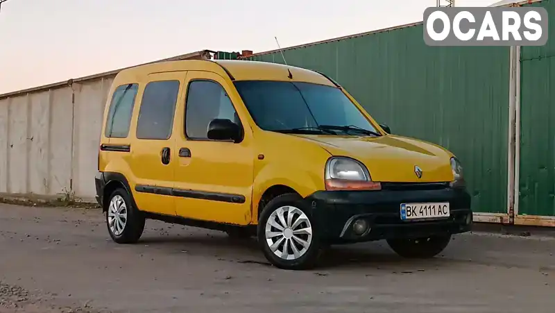 Мінівен Renault Kangoo 1999 1.9 л. Ручна / Механіка обл. Рівненська, Сарни - Фото 1/21