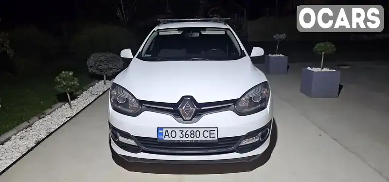 Універсал Renault Megane 2014 1.5 л. Ручна / Механіка обл. Закарпатська, Виноградів - Фото 1/21