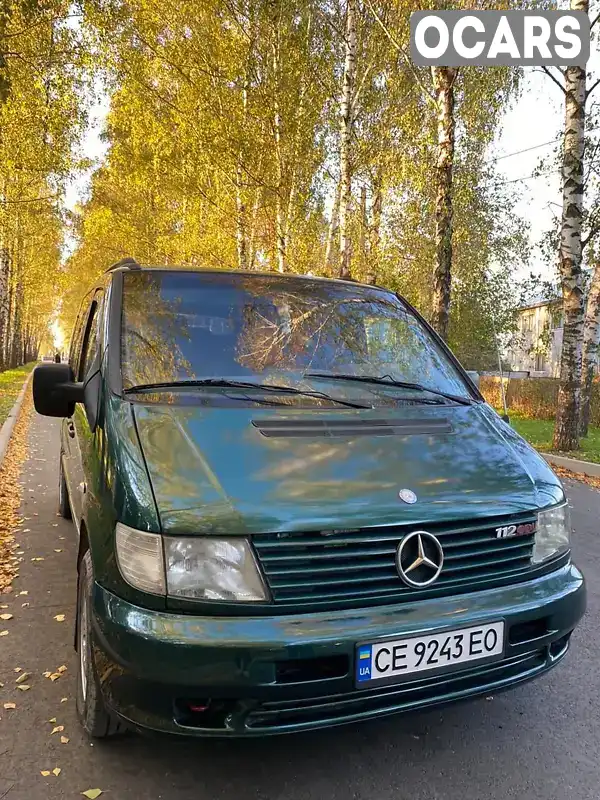 Мінівен Mercedes-Benz Vito 2002 2.15 л. Ручна / Механіка обл. Чернівецька, Чернівці - Фото 1/11