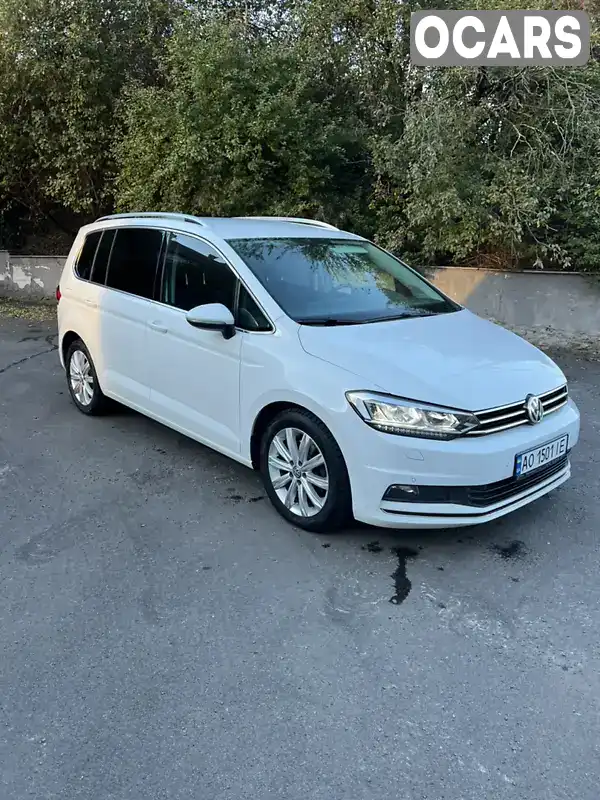 Мікровен Volkswagen Touran 2017 1.97 л. Автомат обл. Закарпатська, Ужгород - Фото 1/20