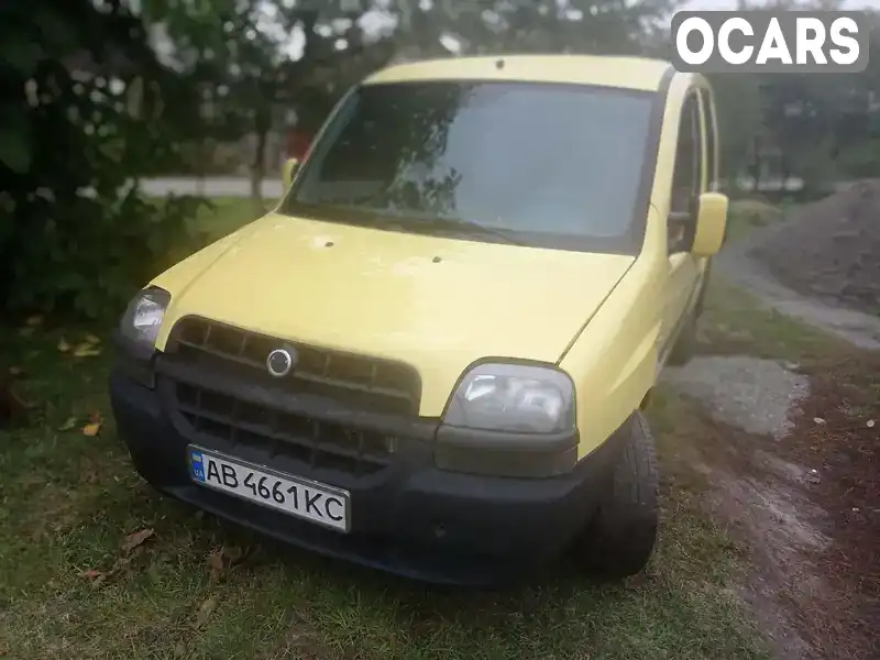 Мінівен Fiat Doblo 2003 1.91 л. Ручна / Механіка обл. Вінницька, Козятин - Фото 1/21