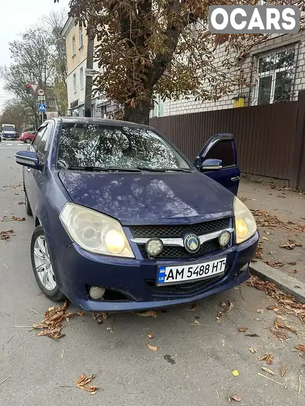 Седан Geely MK 2008 1.6 л. Ручна / Механіка обл. Житомирська, Житомир - Фото 1/9