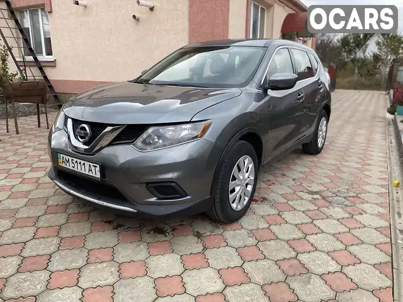 Позашляховик / Кросовер Nissan Rogue 2016 2.5 л. Варіатор обл. Житомирська, Житомир - Фото 1/14