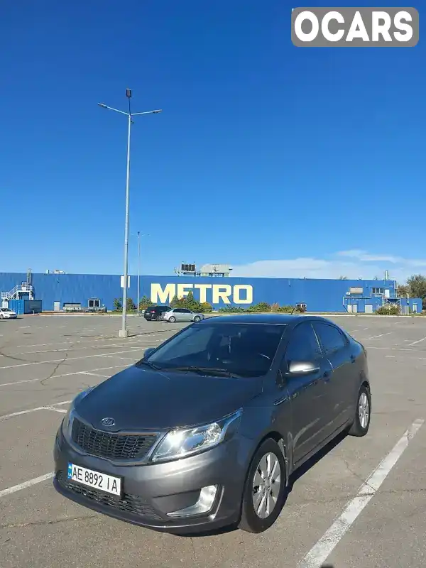 Седан Kia Rio 2012 1.59 л. Ручна / Механіка обл. Дніпропетровська, Дніпро (Дніпропетровськ) - Фото 1/14