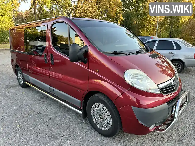 Мінівен Opel Vivaro 2009 2 л. Ручна / Механіка обл. Полтавська, Полтава - Фото 1/21