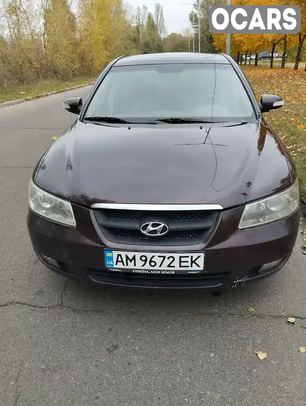 Седан Hyundai Sonata 2006 2.36 л. Автомат обл. Київська, Київ - Фото 1/21