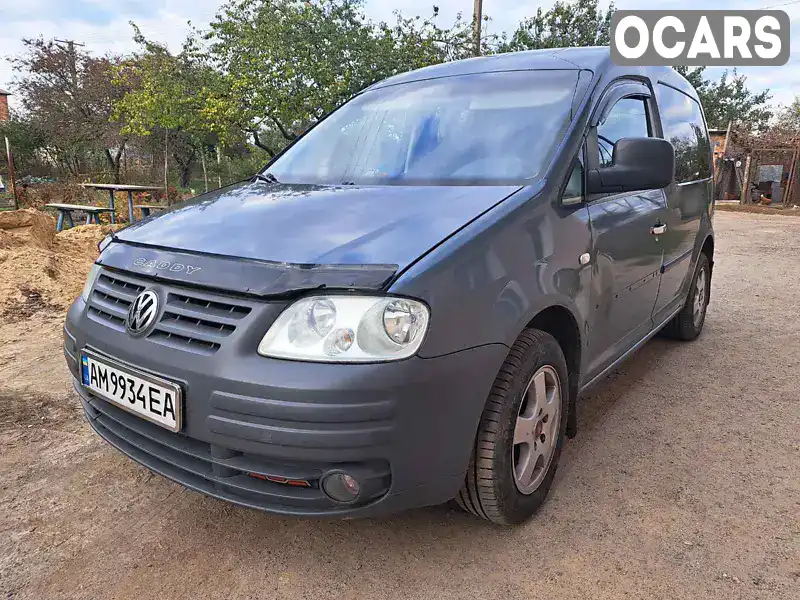 Мінівен Volkswagen Caddy 2006 1.9 л. Ручна / Механіка обл. Житомирська, Бердичів - Фото 1/17