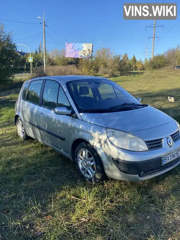 Мінівен Renault Scenic 2005 1.6 л. Ручна / Механіка обл. Хмельницька, Хмельницький - Фото 1/21