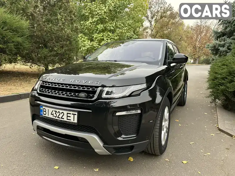 Позашляховик / Кросовер Land Rover Range Rover Evoque 2017 2 л. Автомат обл. Полтавська, Полтава - Фото 1/21