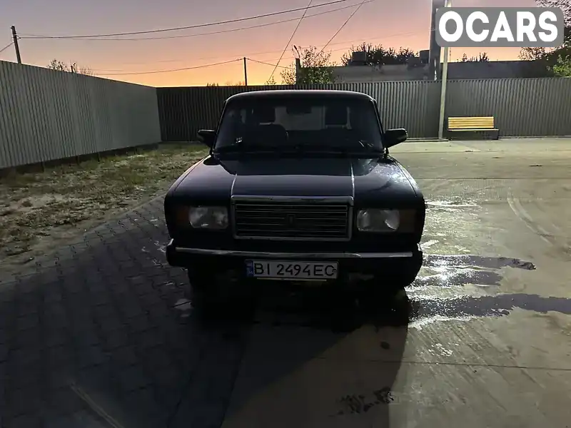 Седан ВАЗ / Lada 2107 1996 1.45 л. Ручна / Механіка обл. Полтавська, Котельва - Фото 1/4