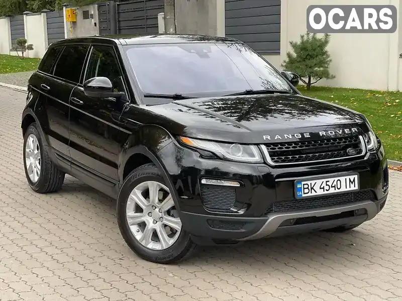 Позашляховик / Кросовер Land Rover Range Rover Evoque 2016 2 л. Автомат обл. Рівненська, Рівне - Фото 1/21