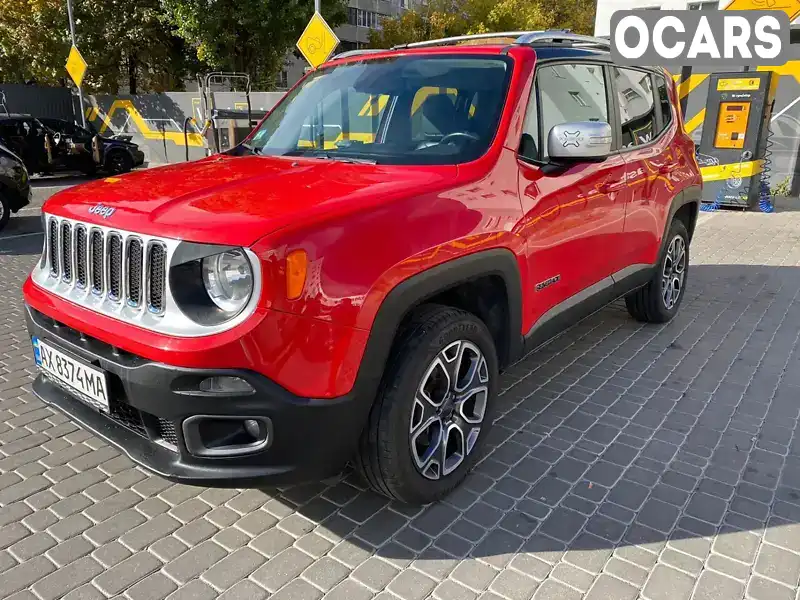 Позашляховик / Кросовер Jeep Renegade 2017 2.36 л. Автомат обл. Харківська, Харків - Фото 1/20