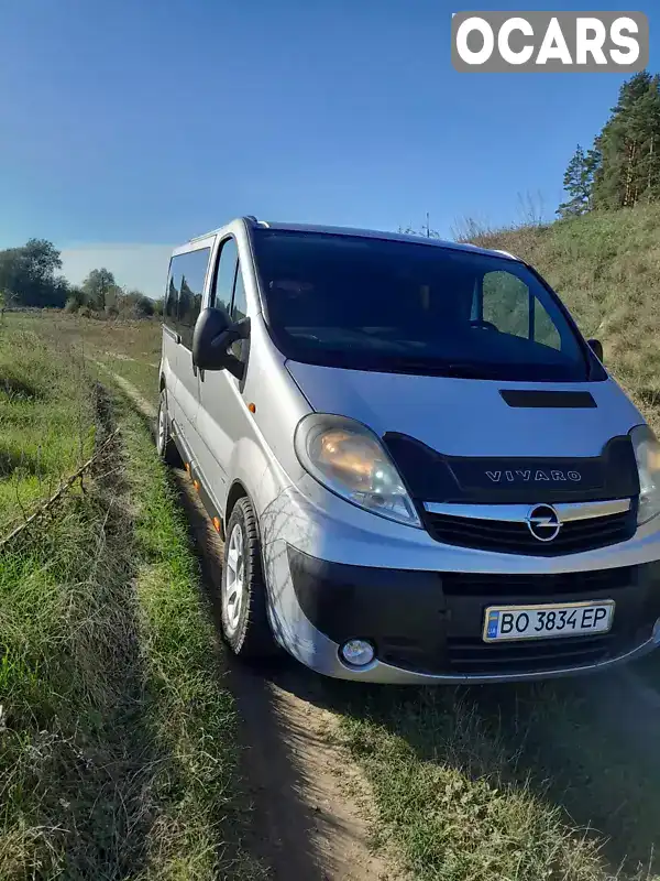 Мінівен Opel Vivaro 2009 2 л. Ручна / Механіка обл. Тернопільська, Тернопіль - Фото 1/21