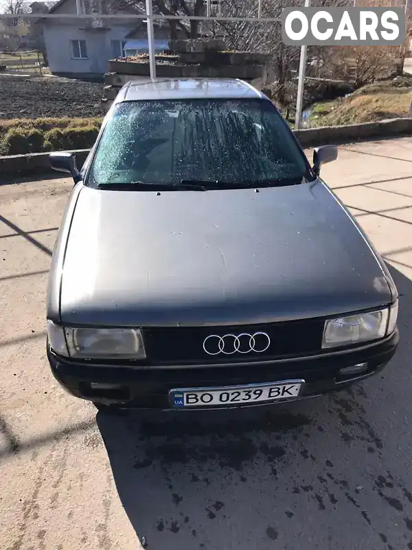 Седан Audi 80 1987 2 л. Ручна / Механіка обл. Хмельницька, Шепетівка - Фото 1/6