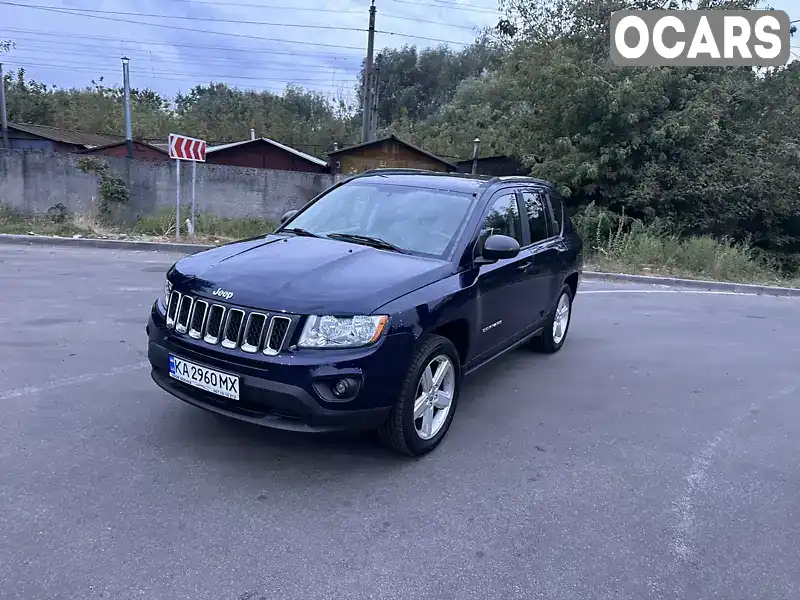 Позашляховик / Кросовер Jeep Compass 2012 2.4 л. Автомат обл. Київська, Київ - Фото 1/16