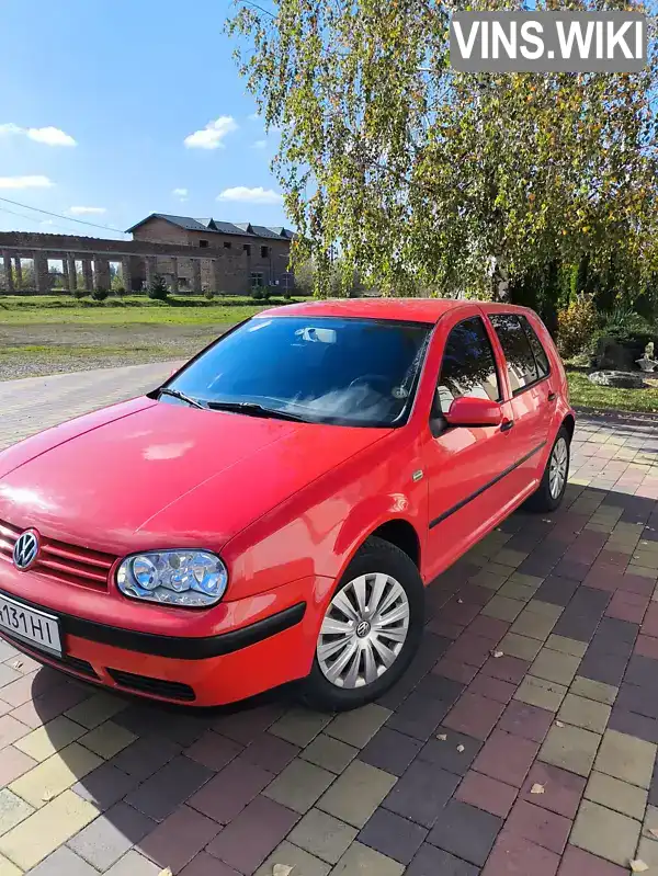 Хетчбек Volkswagen Golf 1999 1.39 л. Ручна / Механіка обл. Івано-Франківська, Івано-Франківськ - Фото 1/14